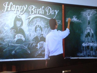 Illustration for article titled More Wonderful Chalk Art from Japanese Classrooms
